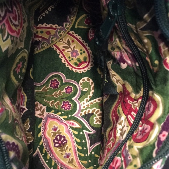 Vera Bradley Chelsea Green Retired Sm Shoulder Bag - Picture 6 of 8